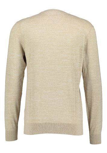 Beige trui met ronde hals Tommy Hilfiger 
