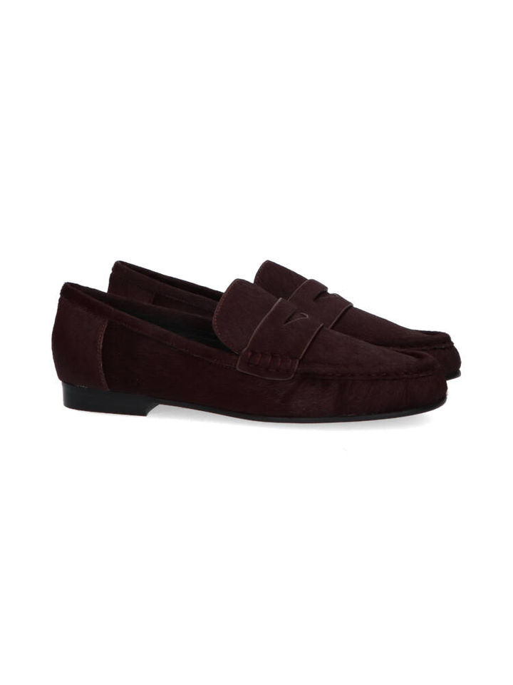 Burgundy mocassins Bibi Lou 