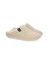 Beige pantoffels in teddy stof York Curly Verbanas 