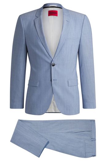 2-delig blauwkleurig kostuum Arti Hugo Boss 