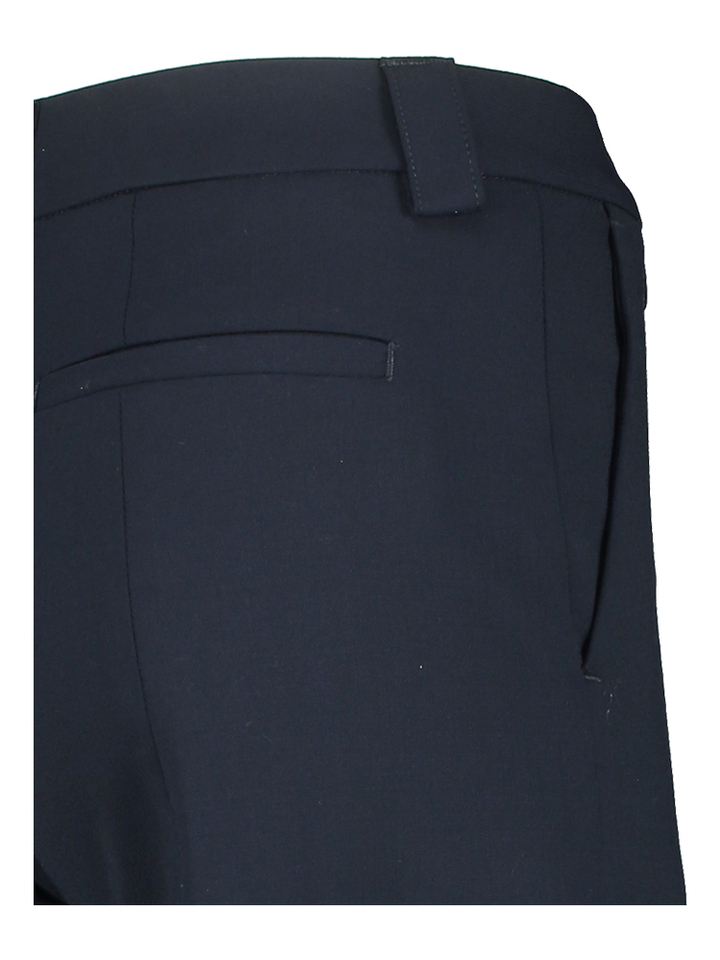 Blauwe geklede wijde broek The Latest 