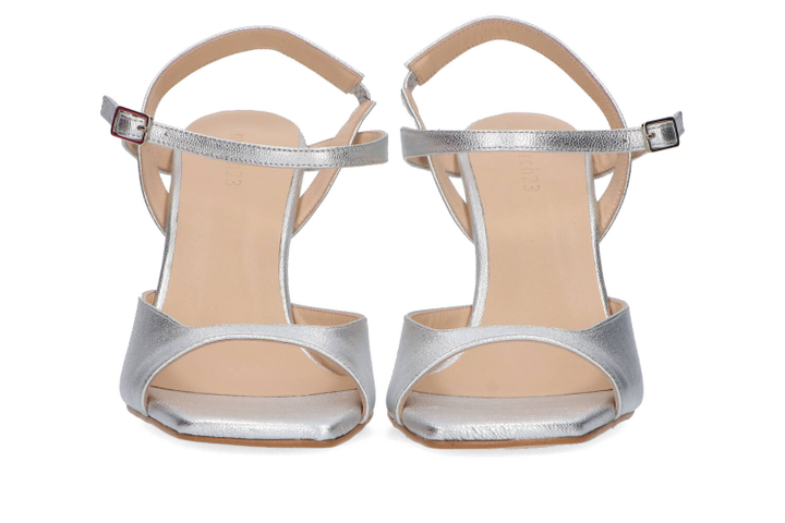 Zilver sandalen met hak Jada March 23