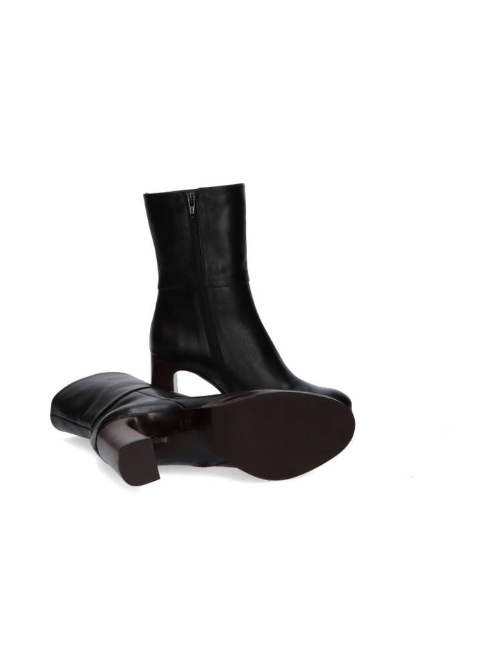 Zwarte laars met blokhak Zinda 