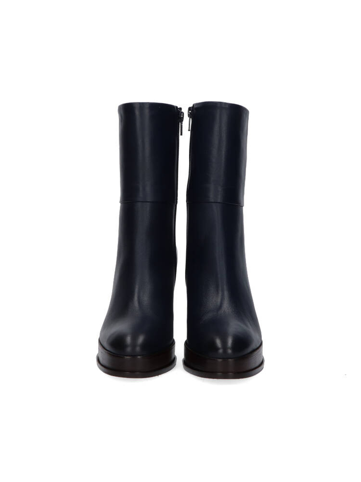 Blauwe laars met blokhak Zinda 