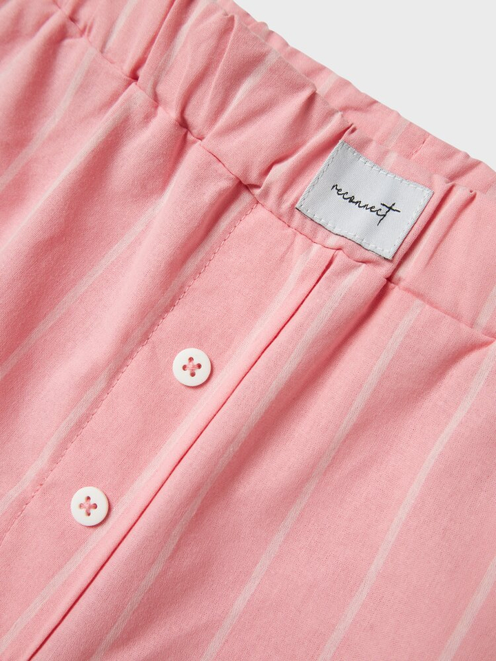 Roze gestreepte short Name It