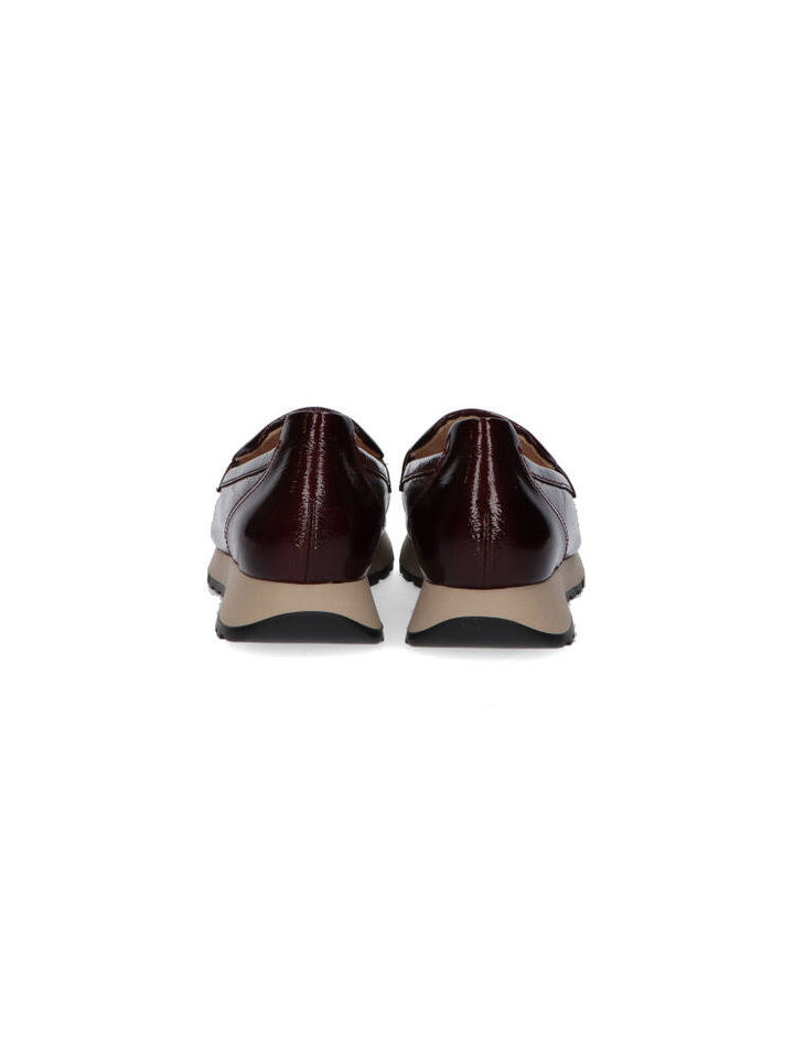 Bordeaux loafers in lakleder Gabor