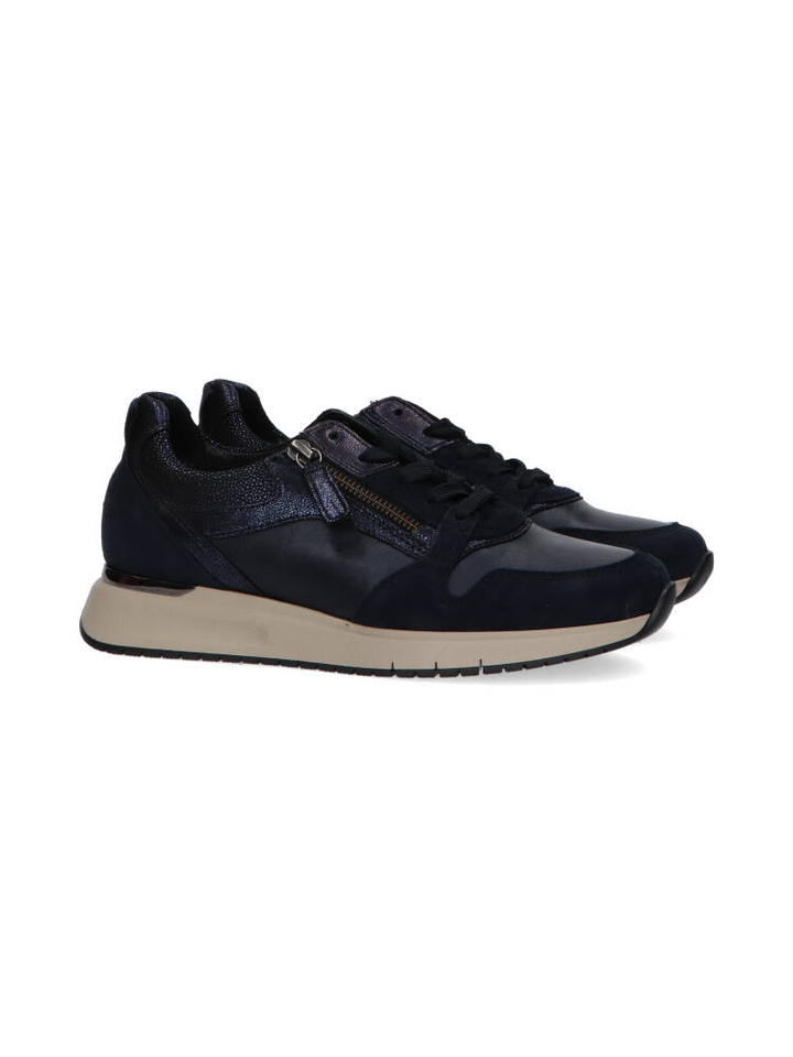 Donkerblauwe lage sneakers Gabor 