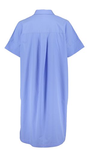 Licht blauw oversized hemd jurk Selected 