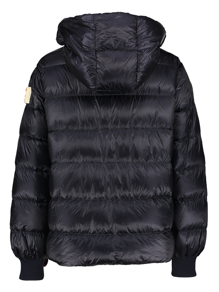 Blauwe winterjas met gewatteerde afwerking Blaine After Label