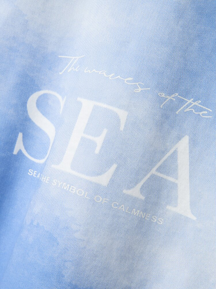 Witte katoenen t-shirt met ronde hals en korte mouwen Name It