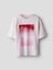 Lichtroze katoenen t-shirt met ronde hals en korte mouwen Name It