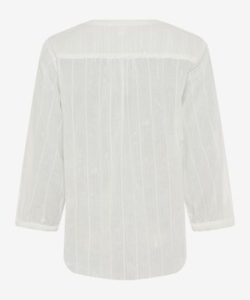 Witte bloes met streep detail Brax 