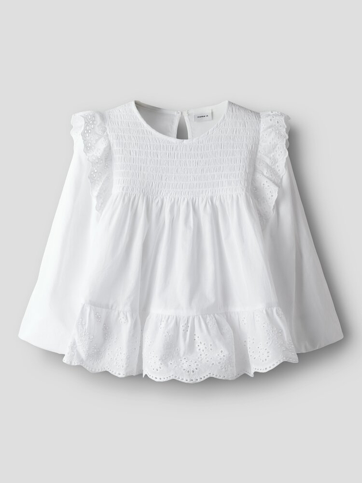 Witte kanten T-shirt Name it 