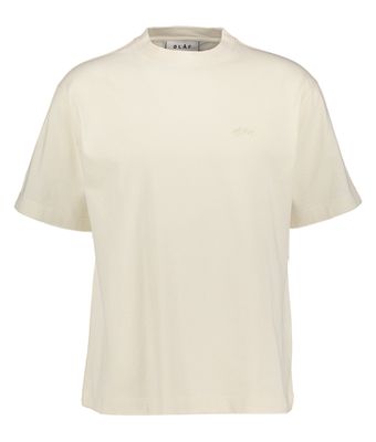 Ecru katoenen t-shirt Olaf
