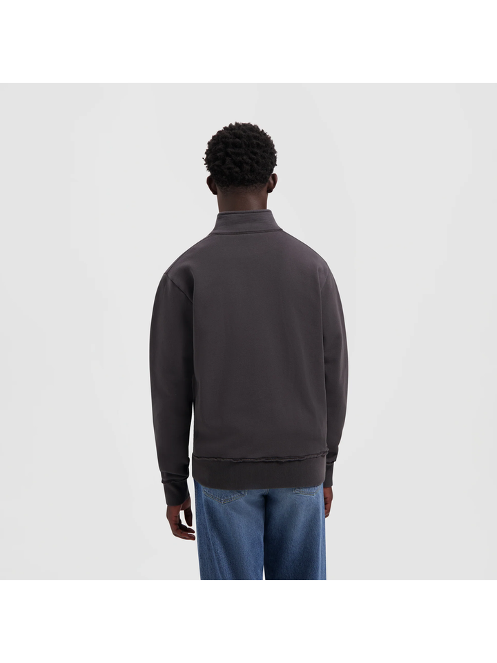 Bruine trui met opstaande kraag Olaf 