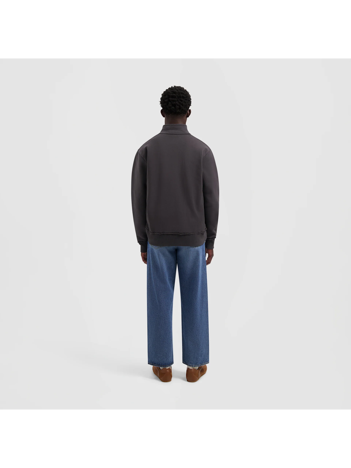 Bruine trui met opstaande kraag Olaf 