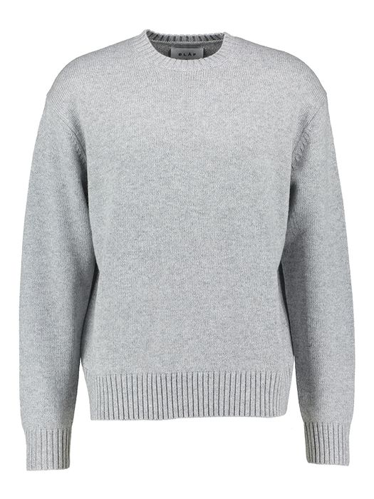 Grijze trui met ronde hals Olaf