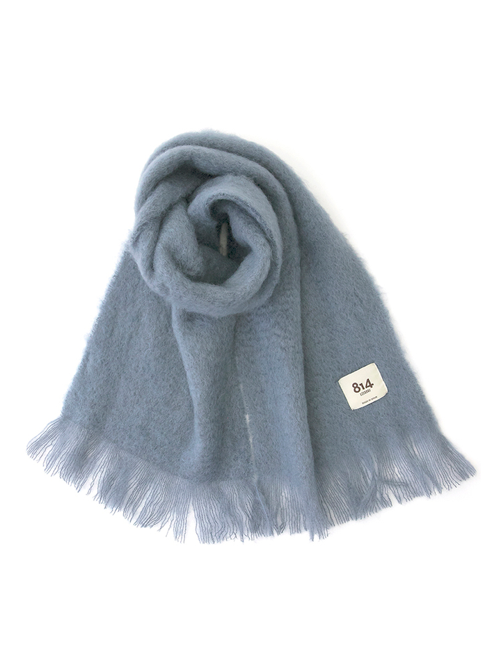 Grijsblauwe sjaal 814 Ezcaray