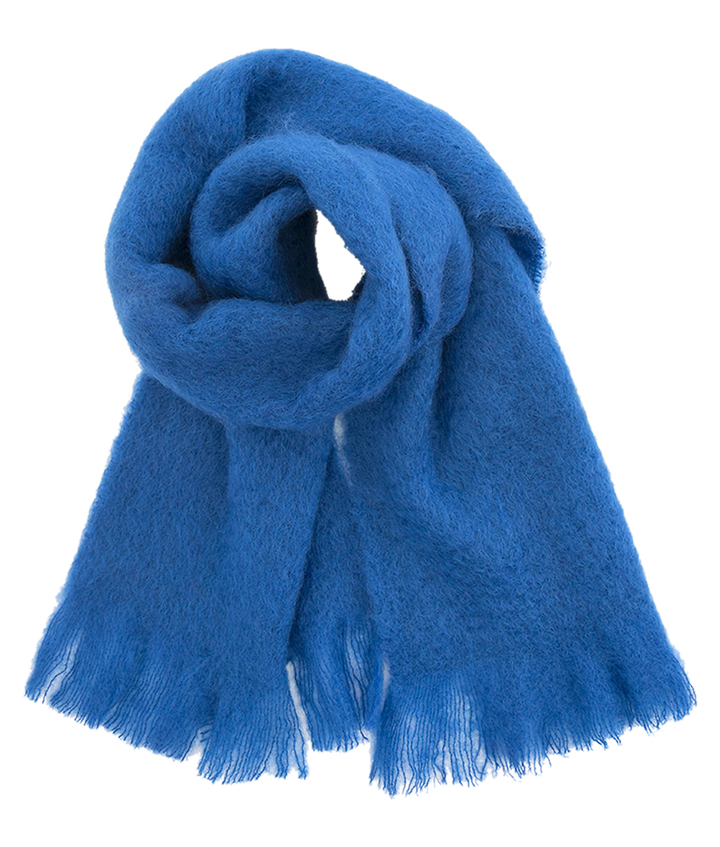 Koningsblauwe sjaal 814 Ezcaray