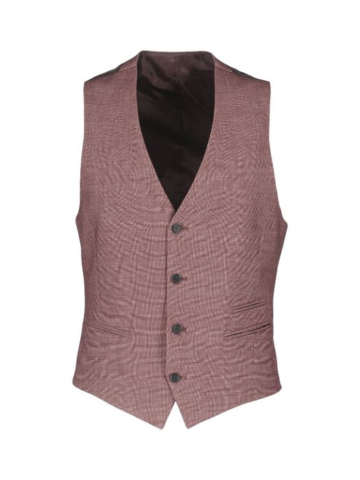 Bordeaux kleurige onder gilet Laurent Digel