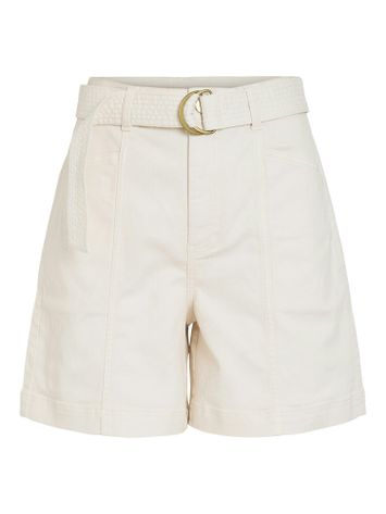 Witte short met riem Viola Vila 