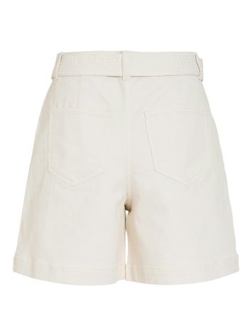 Witte short met riem Viola Vila 