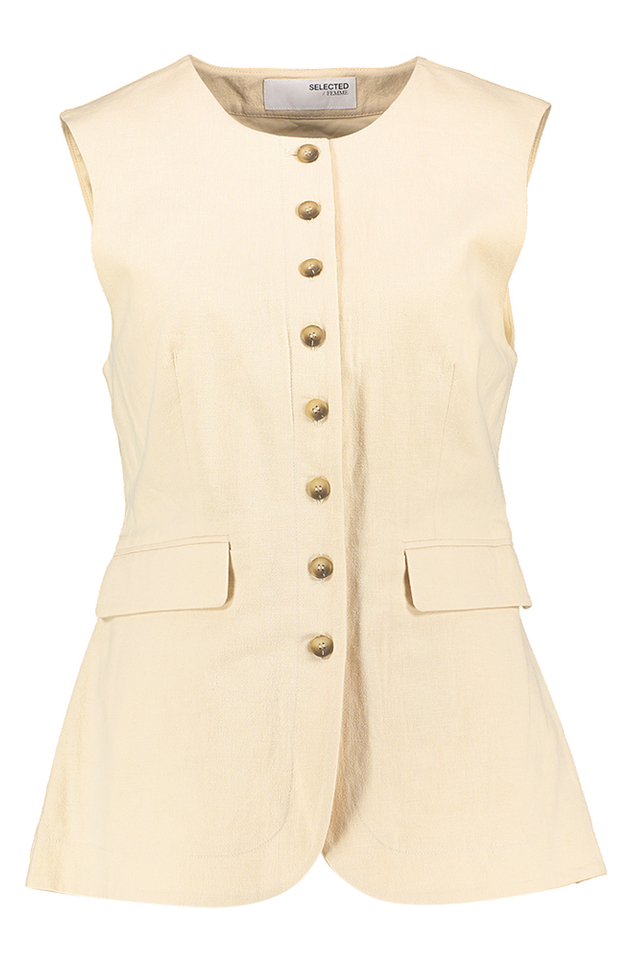 Beige colbert Slfiluna Selected Femme