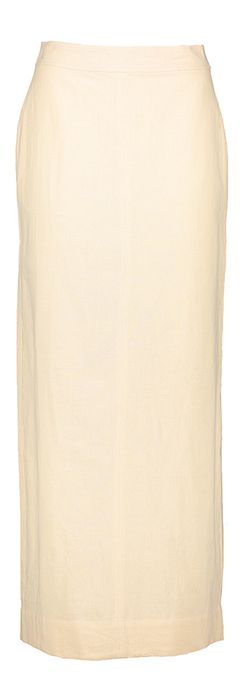Beige rok Slfiluna Selected Femme