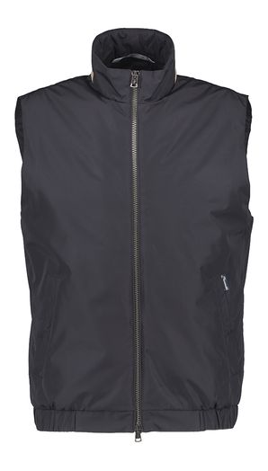 Donkerblauwe bodywarmer Faconnable 