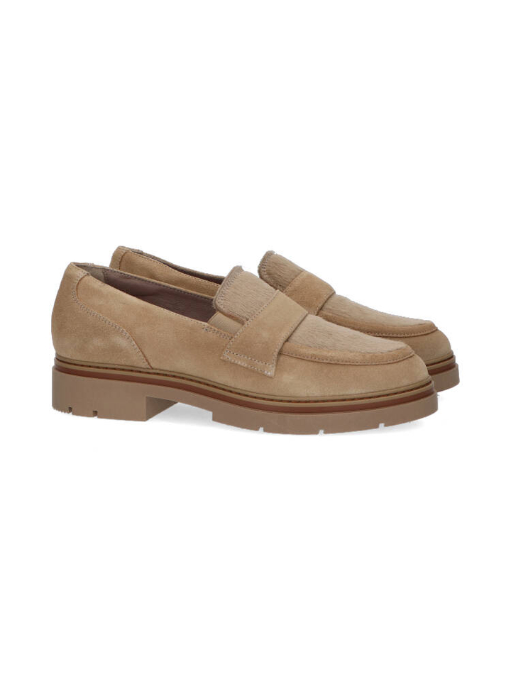 Beige mocassins DL Sport