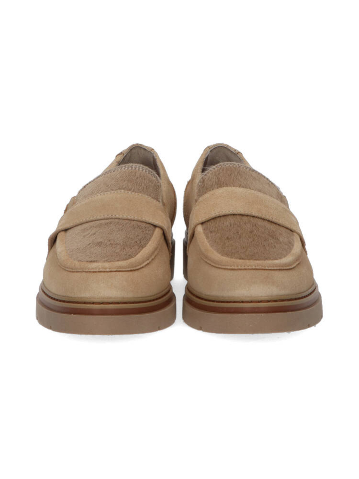 Beige mocassins DL Sport