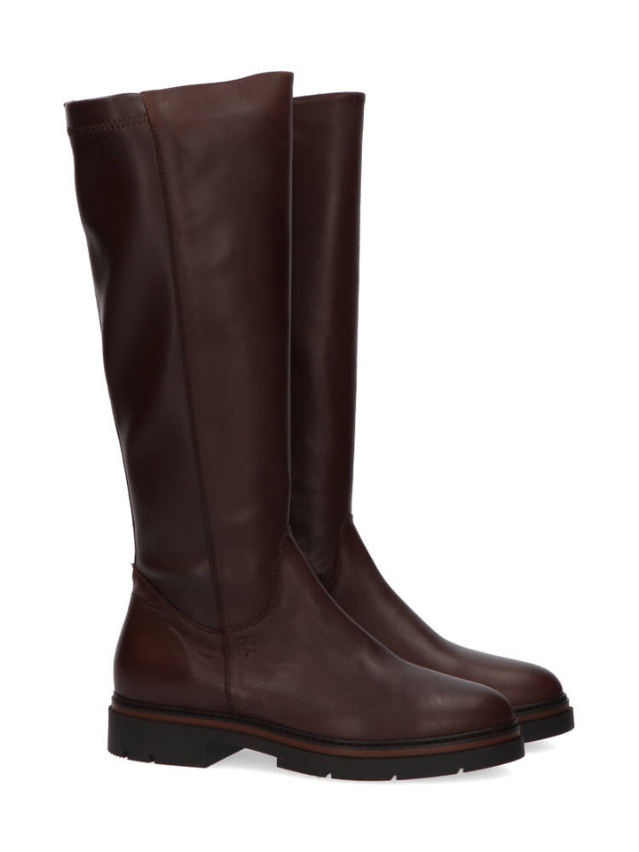 Bruine lange laarzen Dl Sport 