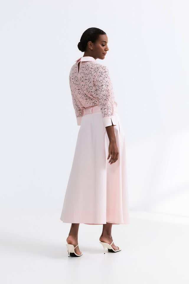 Geklede roze rok Lucero Her