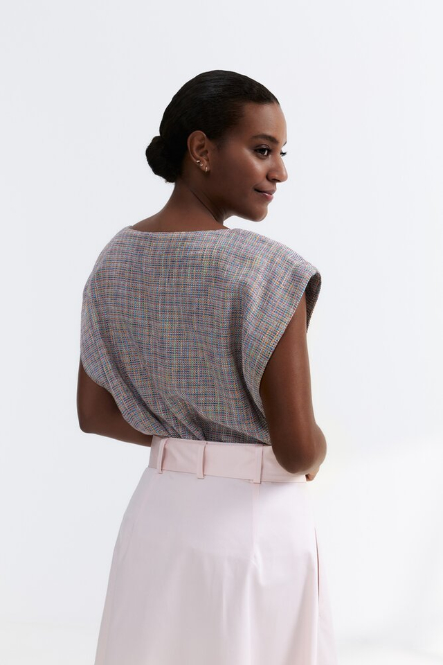 Geklede roze rok Lucero Her