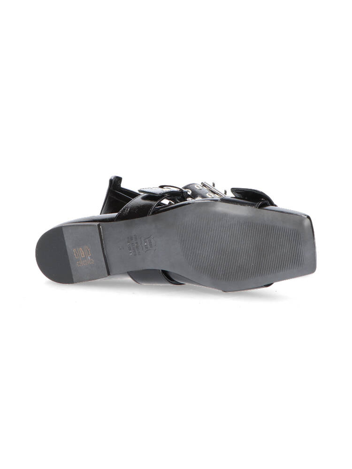 Zwarte ballerina's met studs Kennel +Schmenger