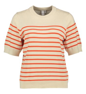 Birch/tomato stripes pull YAS 