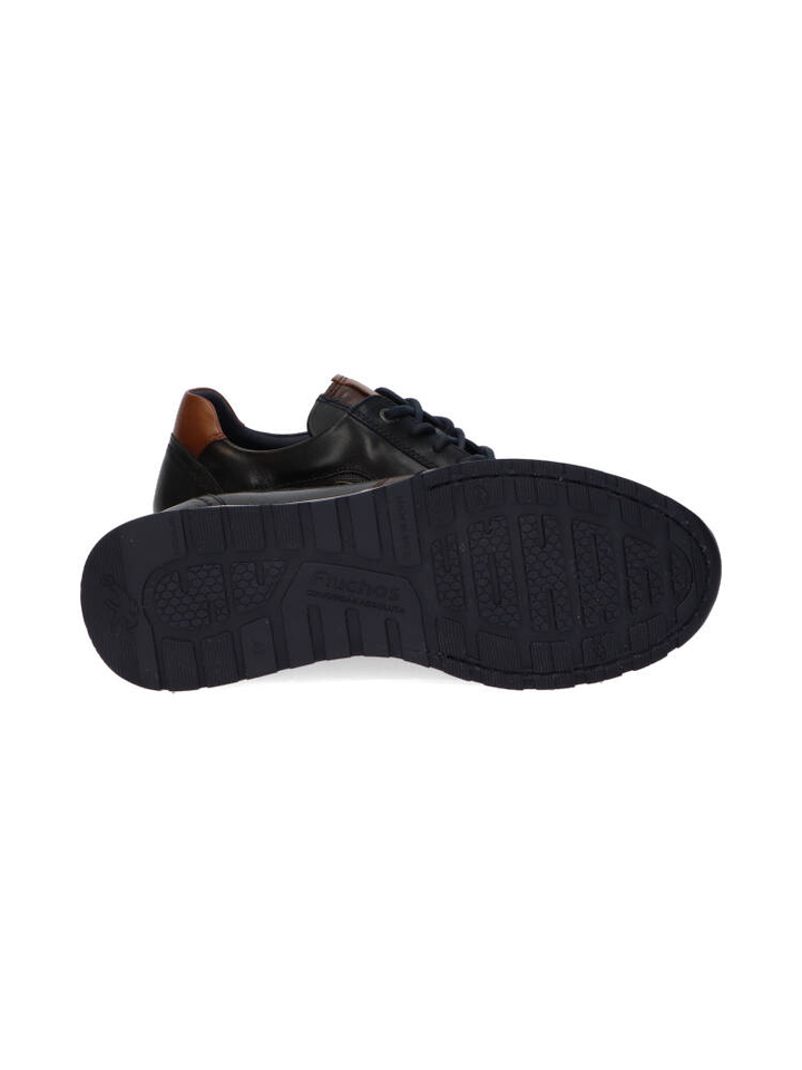 Donkerblauwe lage sneakers Lewis Fluchos