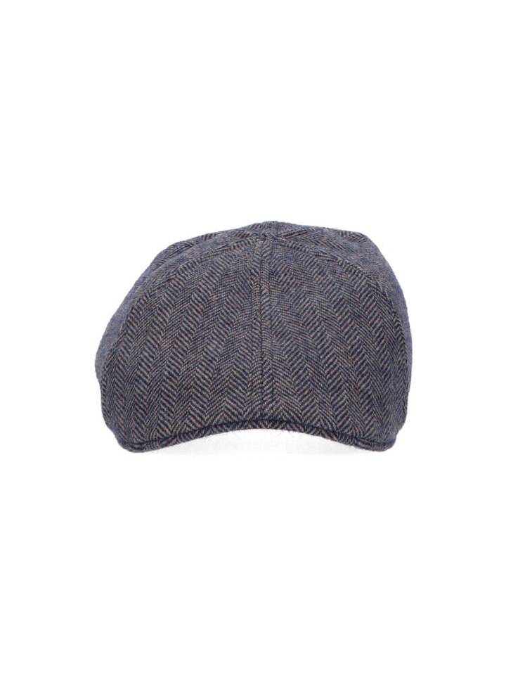 Blauwe wollen pet Stetson 