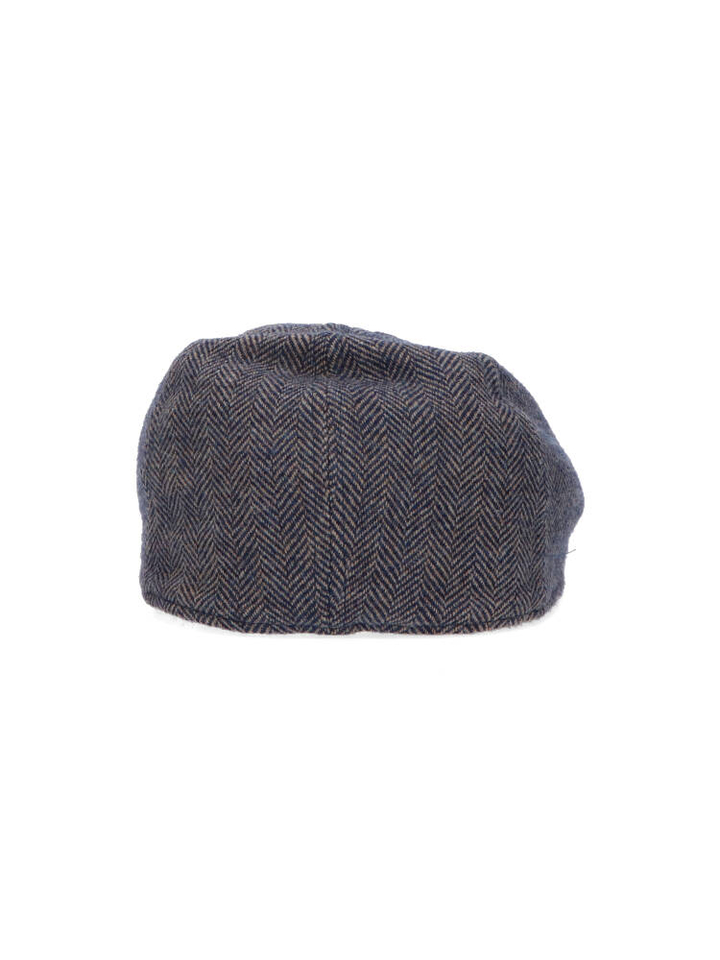 Blauwe wollen pet Stetson 