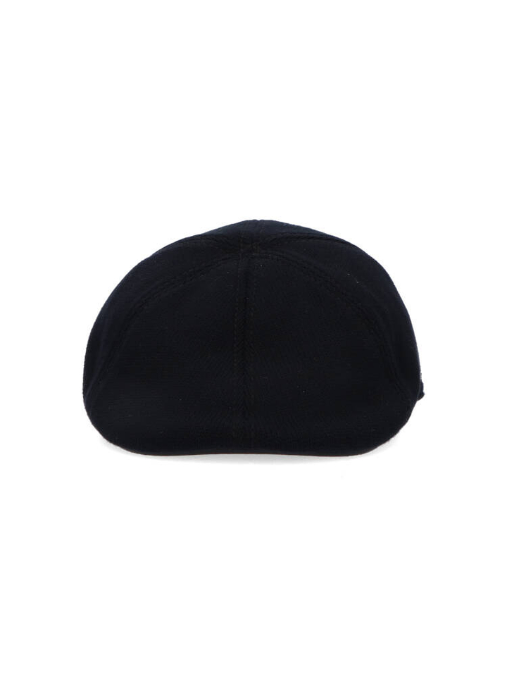 Zwarte katoenen pet Texas Cotton Knit Stetson
