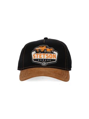 Gold black pet Trucker Stetson