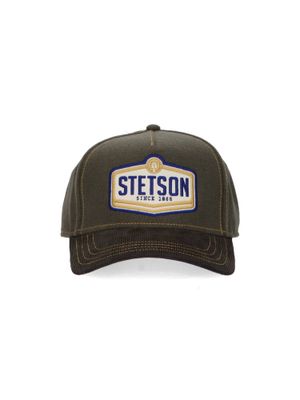 Olive pet trucker wool Stetson