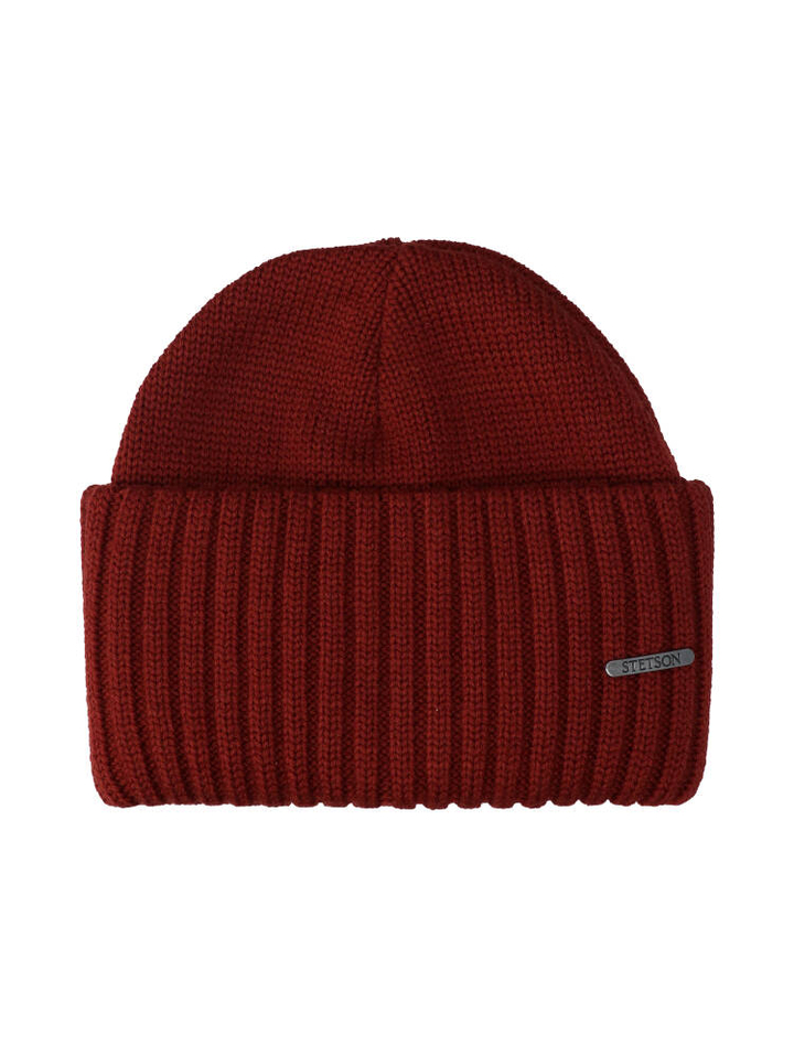 Golden flame beanie merino Stetson 