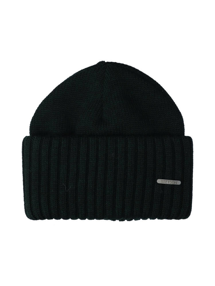 Deep forest beanie merino Stetson 