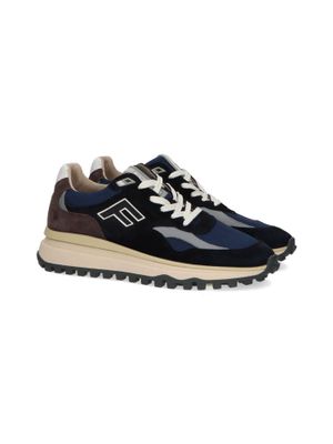 Donkerblauwe lage sneakers Floris Van Bommel