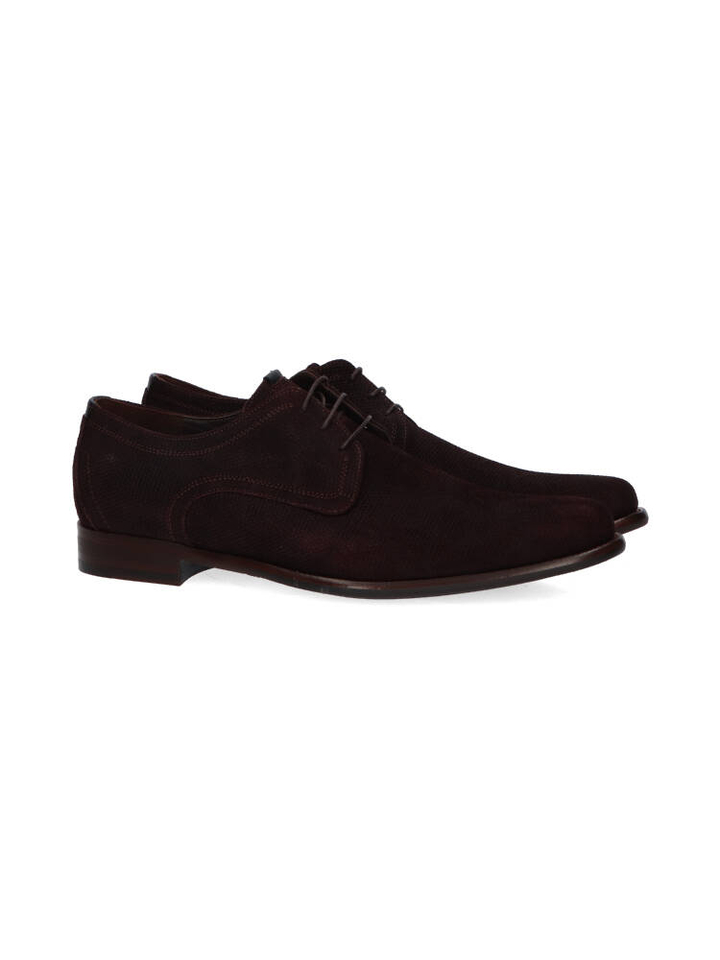 Bruin geklede schoenen De Draver Floris Van Bommel 