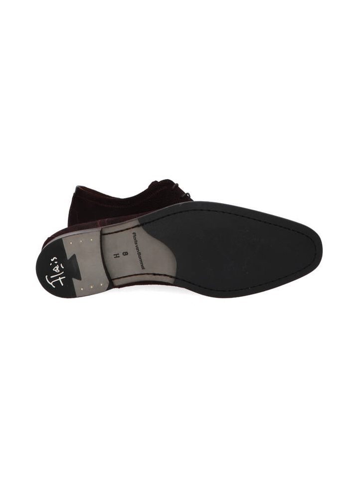 Bruin geklede schoenen De Draver Floris Van Bommel 