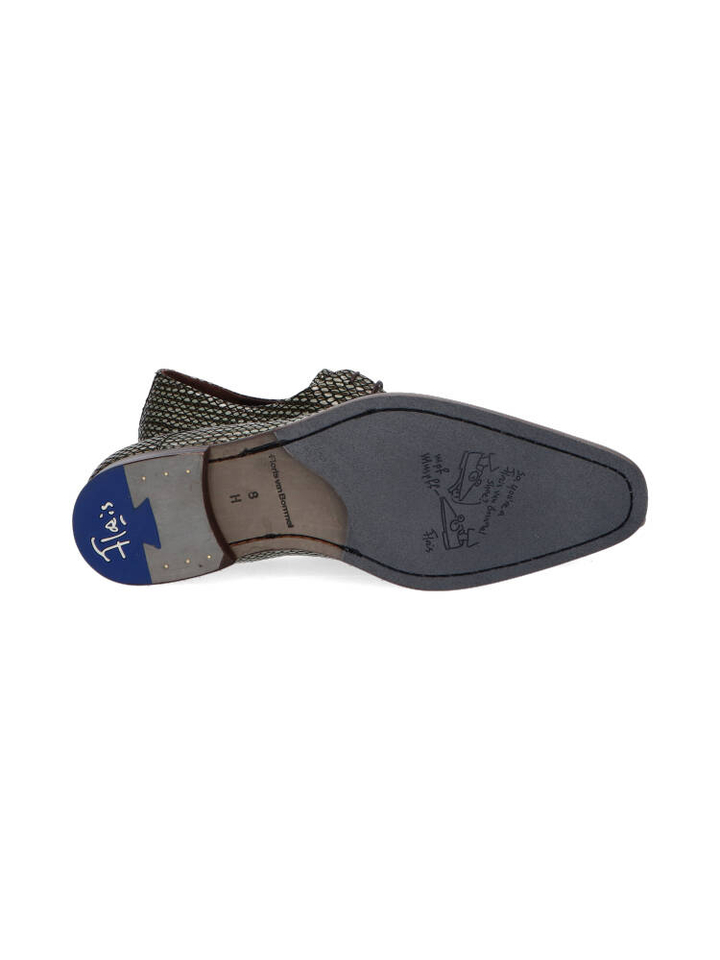 Grijs met details geklede schoenen De Stijler Floris Van Bommel