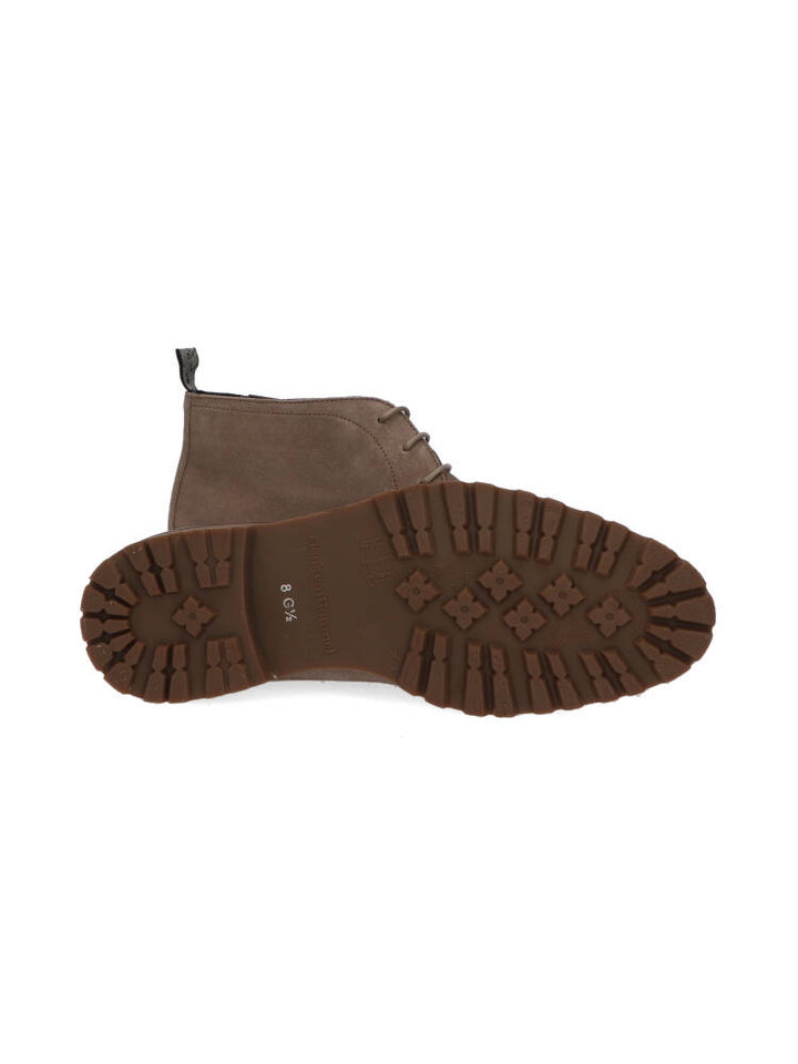 Taupekleurige veterschoenen Floris Van Bommel