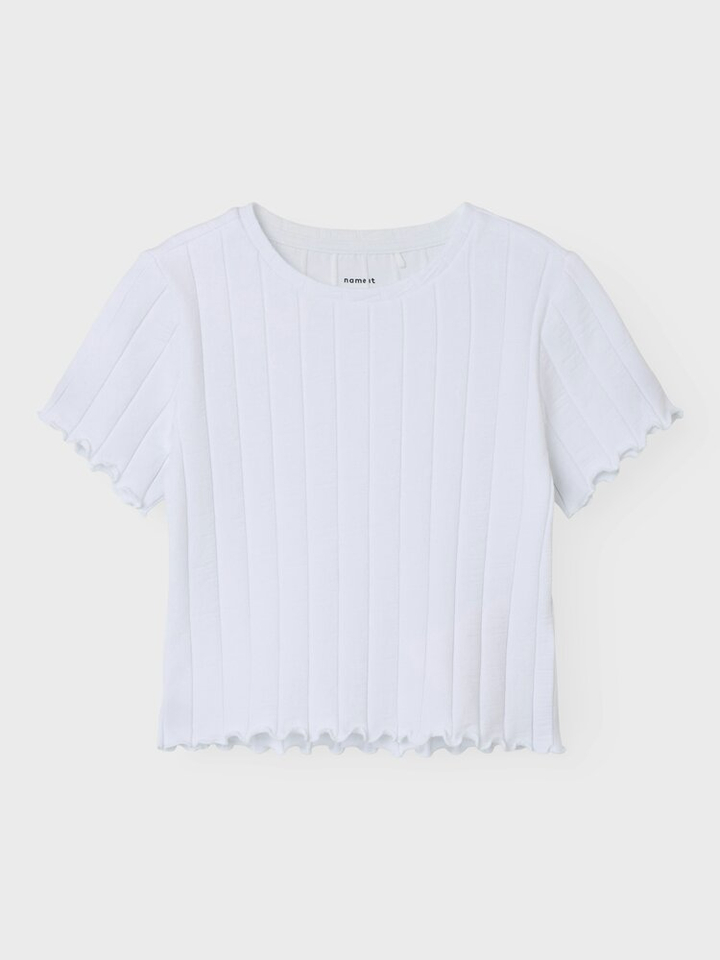 Witte gestreepte t-shirt Name it